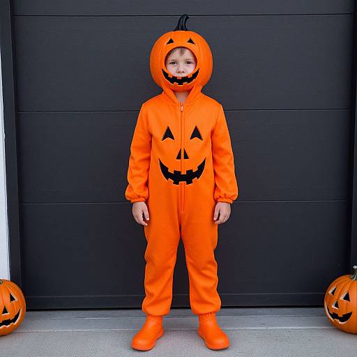 Jack-o'-Lantern Halloween Costume