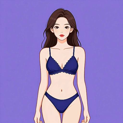 Sporty Feminine Bikini Set