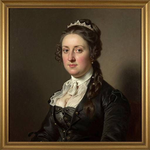 Portrait of a Lady, Gainsborough Style