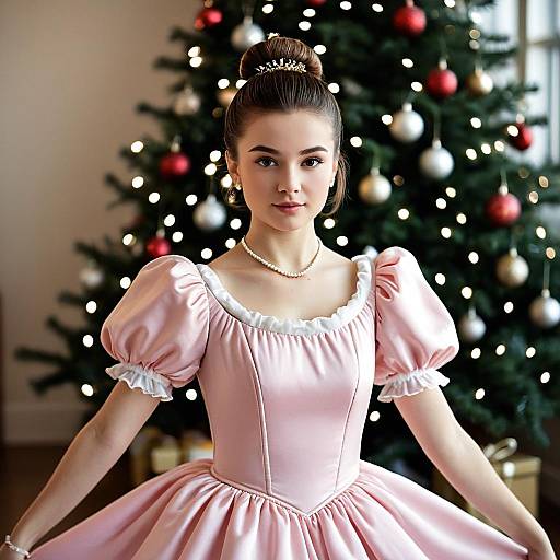 Elegant Nutcracker Ballet Costume for Christmas