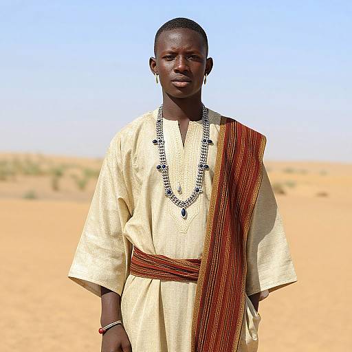 Oromo Male in Traditional Attire