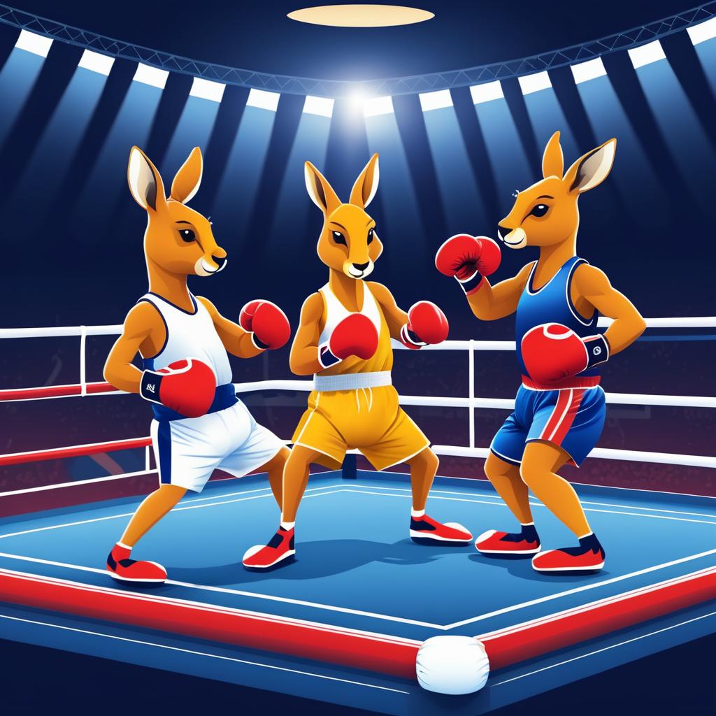 Boxing Kangaroo: A Hilarious Showdown