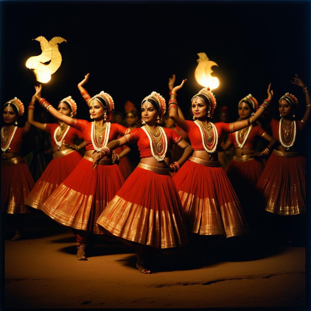 Cinematic Traditional Dance Troupe in India