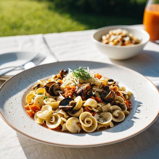 Delicious Orecchiette Pasta in Ragu Bianco