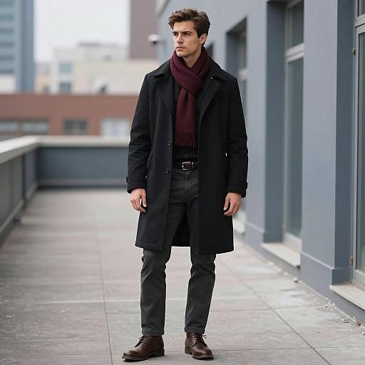 Photorealistic Male Villain Costume Shot