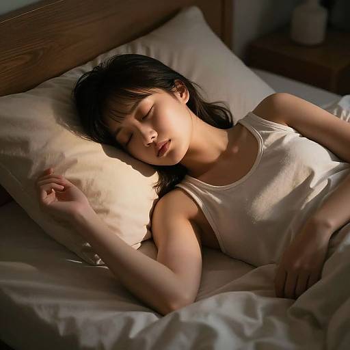 Cozy Moonlit Bedroom Serenity