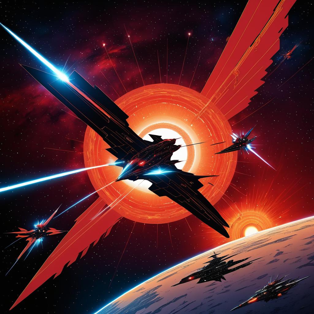 Epic Space Battle of Phoenix Ships