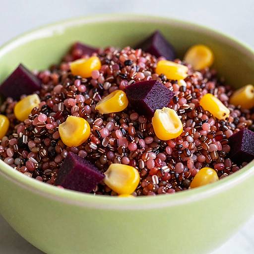 Vibrant Quinoa Bowl Close-Up