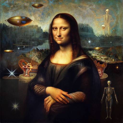 Leonardo da Vinci as Alien Visionary