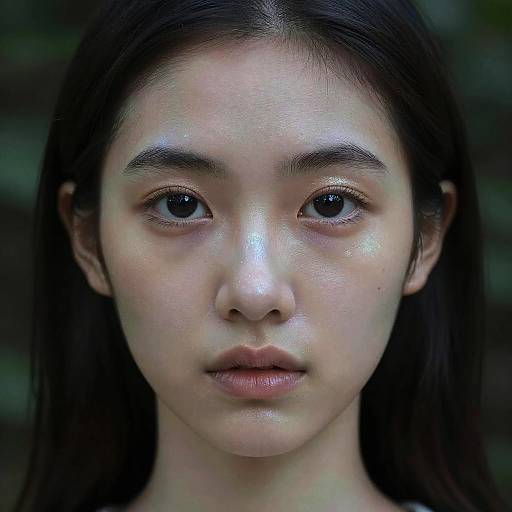 Iridescent Girl in Chris Cold Style