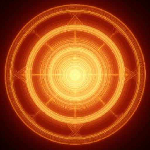 Abstract Mandala Generator Visualization
