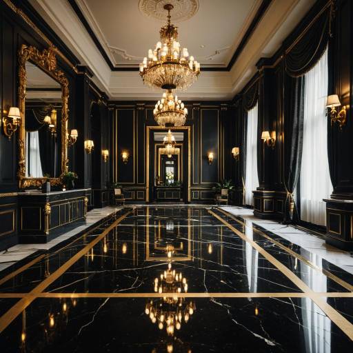 Lavish Hotel Reception in Cinematic Detail