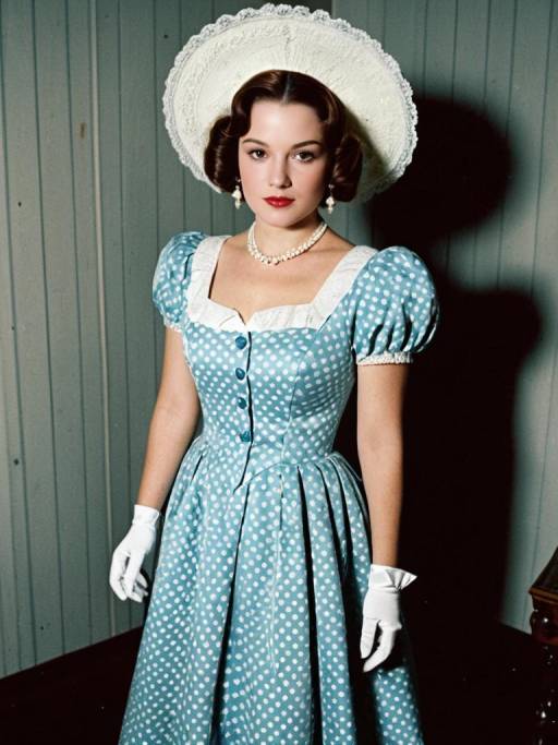 Elegant Miss Elizabeth Costume Design