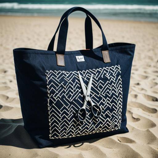 Herschel Tote Bag on Beach Sand