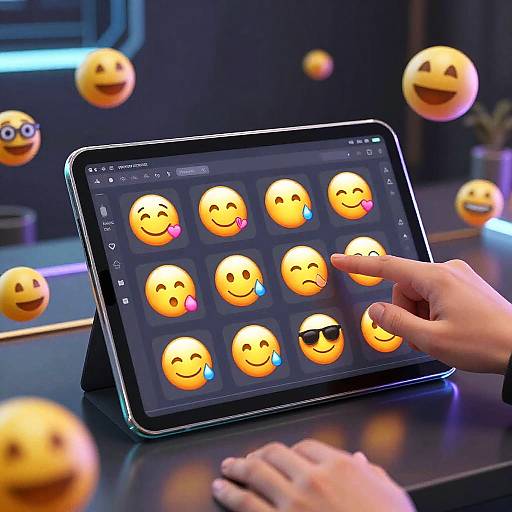 Futuristic Emoji Avatar Maker