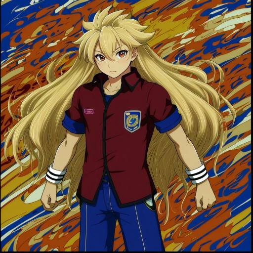 Illustration of Afuro terumi, inazuma eleven (series) in the style of Shakemi (sake mgmgmg)