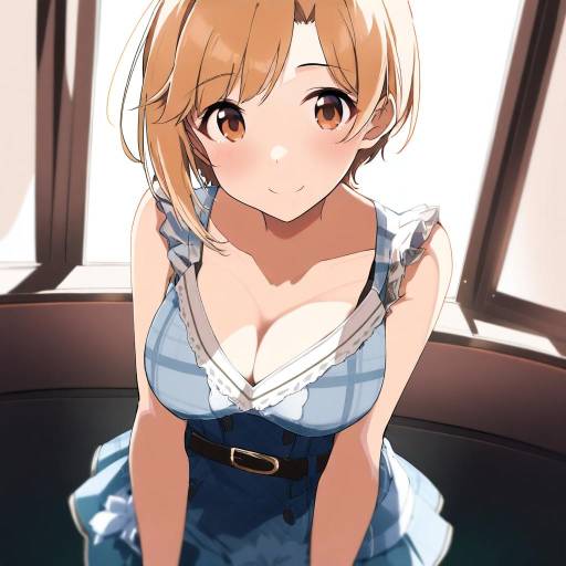 Illustration of Aiba yumi, idolmaster in the style of Komb