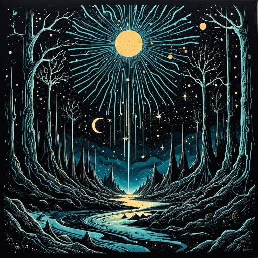 Eclectic Surreal Cosmic Dreamscape