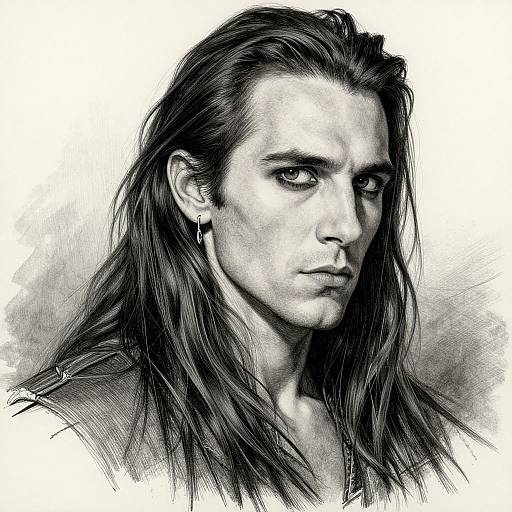 Grunge Horror Portrait of Geronimo