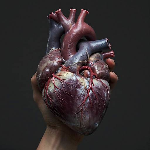 Hyper-Realistic Heart Squeeze Anatomy