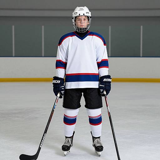 Realistic Male Hockey Fan Costume