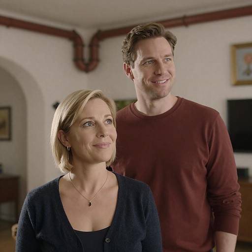 Candid Moment in a Stylish Room