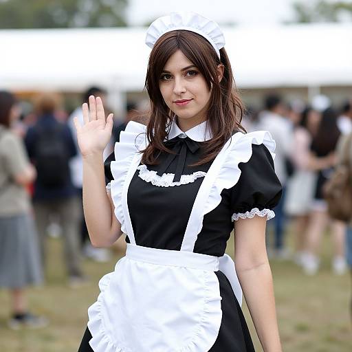 Vintage Maid Costume Inspired by Django