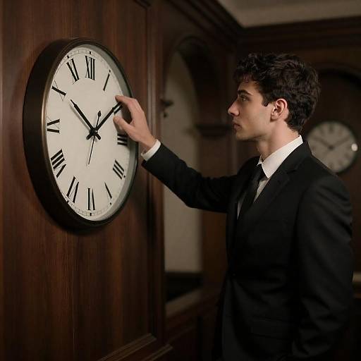 Dramatic Portrait of a Young Man