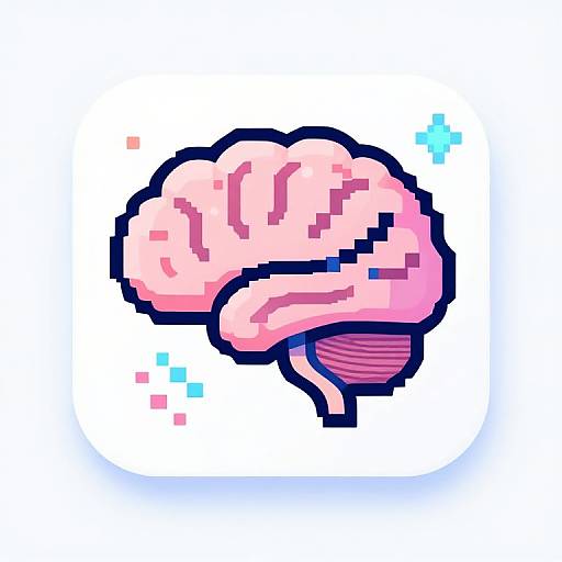 AI Brain App Icon Design