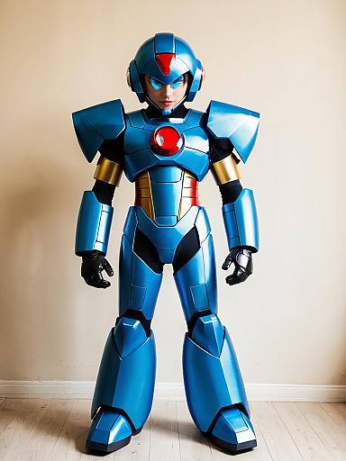 Man in Zero Mega Man X Cosplay Costume