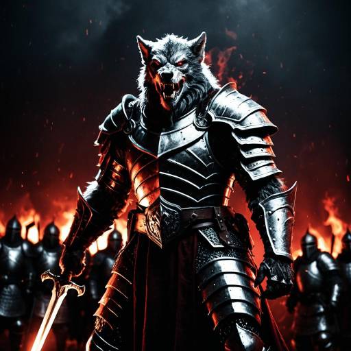 Epic Werewolf Duel Against Armored Demons