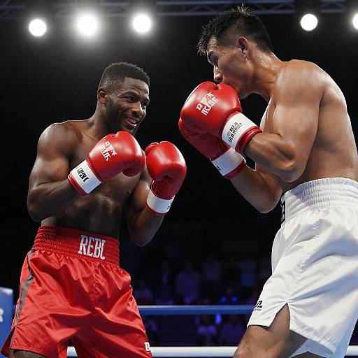 Dynamic Duel: Boxers in Action