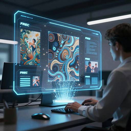 Advanced AI Image Generation Interface