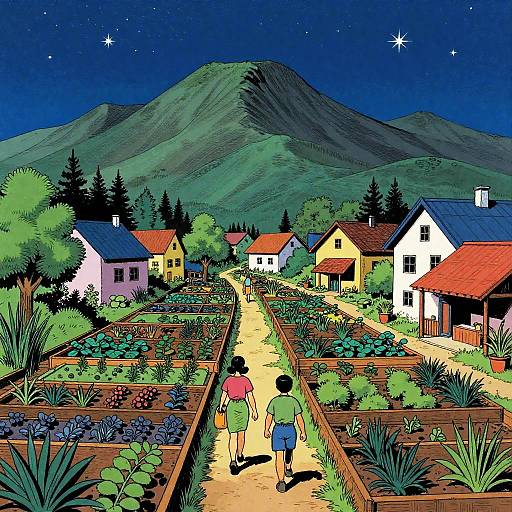 Mary Blair Starry Gardeners Comic Panel