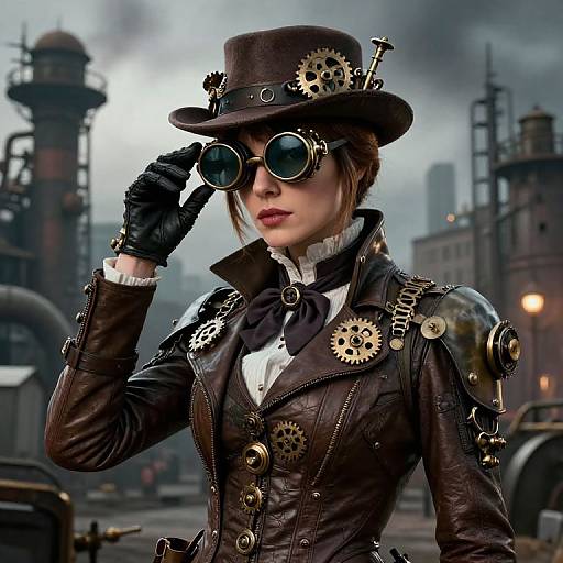 Steampunk Detective Velma Sophie