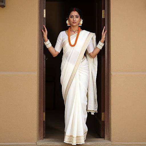 Woman in Parvati Mata Costume