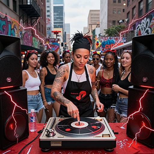 Urban Hiphop Chef Cooking Energy