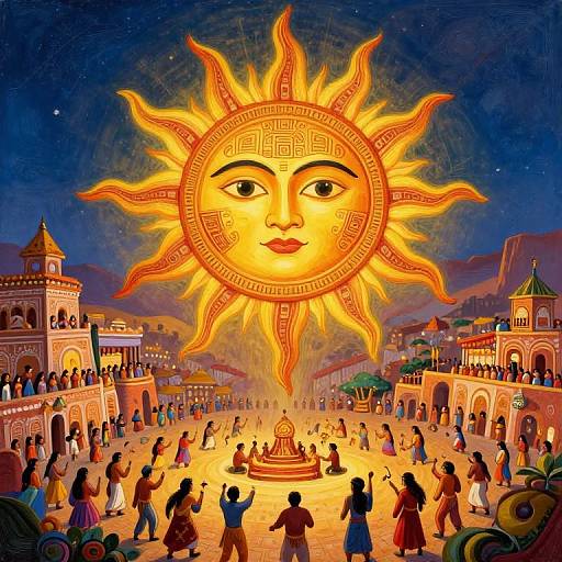 Inti Sun Deity Illuminating Festival