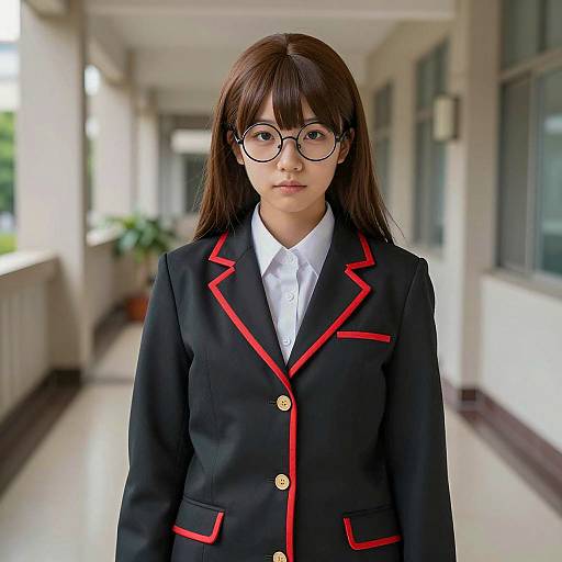 Photorealistic Momo Costume Portrait