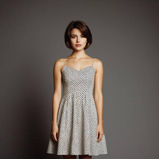 Realistic Portrait of Girl in Dress