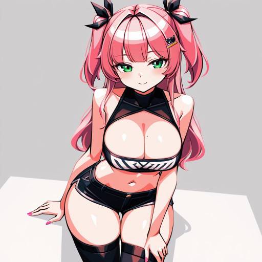 Illustration of Amillion (zenless zone zero), zenless zone zero in the style of Makaroll