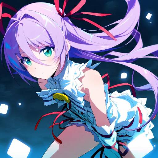 Illustration of Al azif, demonbane in the style of Sw (taco)