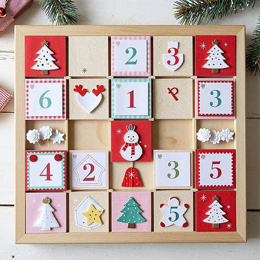 Homemade Advent Calendar Sewing Kit