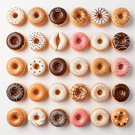 Popular Doughnut Wall Trend for Brides