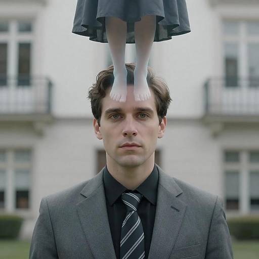 Surreal Portrait of a Dapper Gentleman