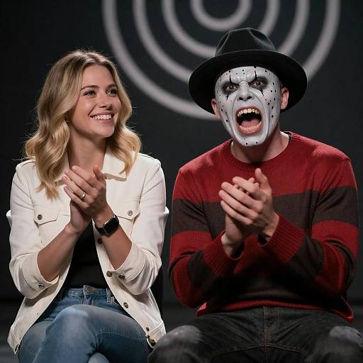 Tense Scream and Joyful Applause Scene