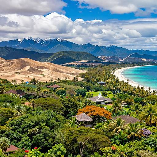 Vibrant Diverse Ecosystems Panorama