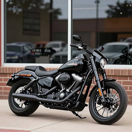 Black 2019 Harley-Davidson Low Rider Motorcycle