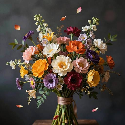 Vibrant Dreamy Floral Explosion