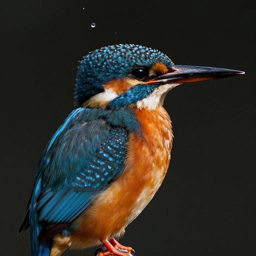 Stunning Kingfisher Close-Up Art